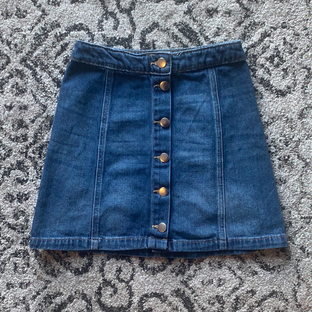 H&M denim skirt
